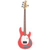 Sterling by Music Man S.U.B. Series StingRay Fiesta Red w/Guitar Stand, Tuner and 10' Cable Bundle Bass Guitars / 4-String