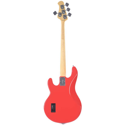 Sterling by Music Man S.U.B. Series StingRay Fiesta Red w/Guitar Stand, Tuner and 10' Cable Bundle Bass Guitars / 4-String