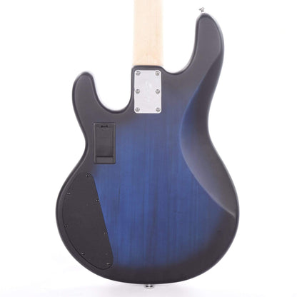 Sterling by Music Man S.U.B. Series StingRay HH Pacifc Blue Burst Satin Bass Guitars / 4-String