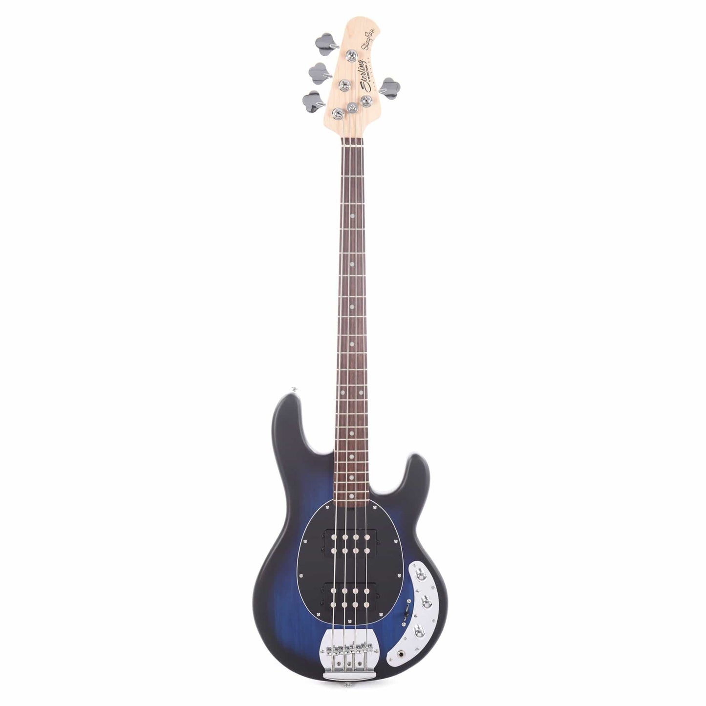 Sterling by Music Man S.U.B. Series StingRay HH Pacifc Blue Burst Satin Bass Guitars / 4-String