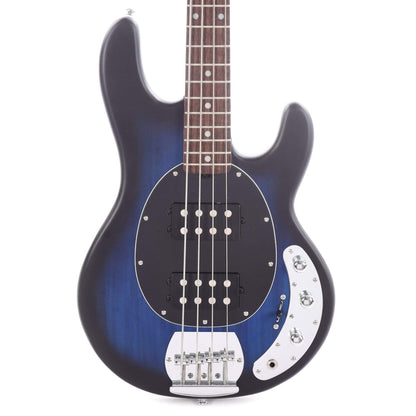 Sterling by Music Man S.U.B. Series StingRay HH Pacifc Blue Burst Satin Bass Guitars / 4-String