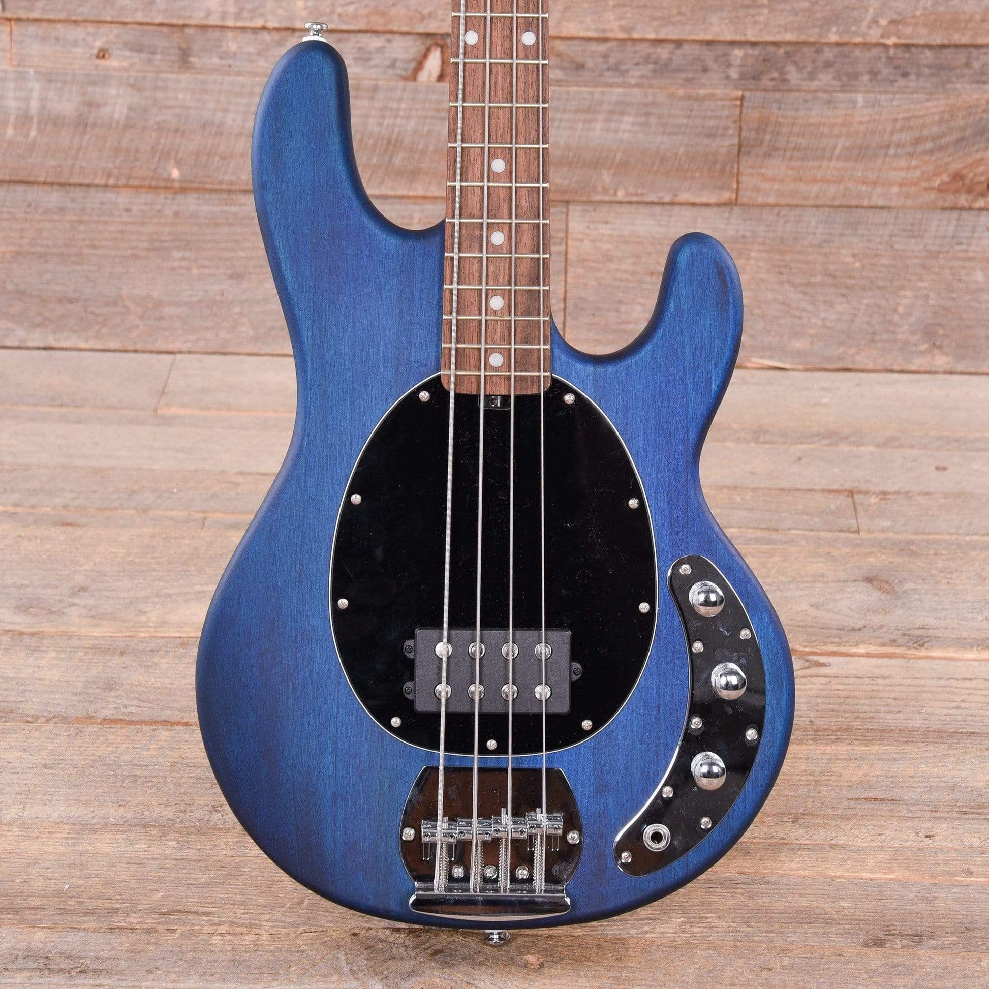 Sterling by Music Man S.U.B. Series StingRay Trans Blue Satin Bass Guitars / 4-String