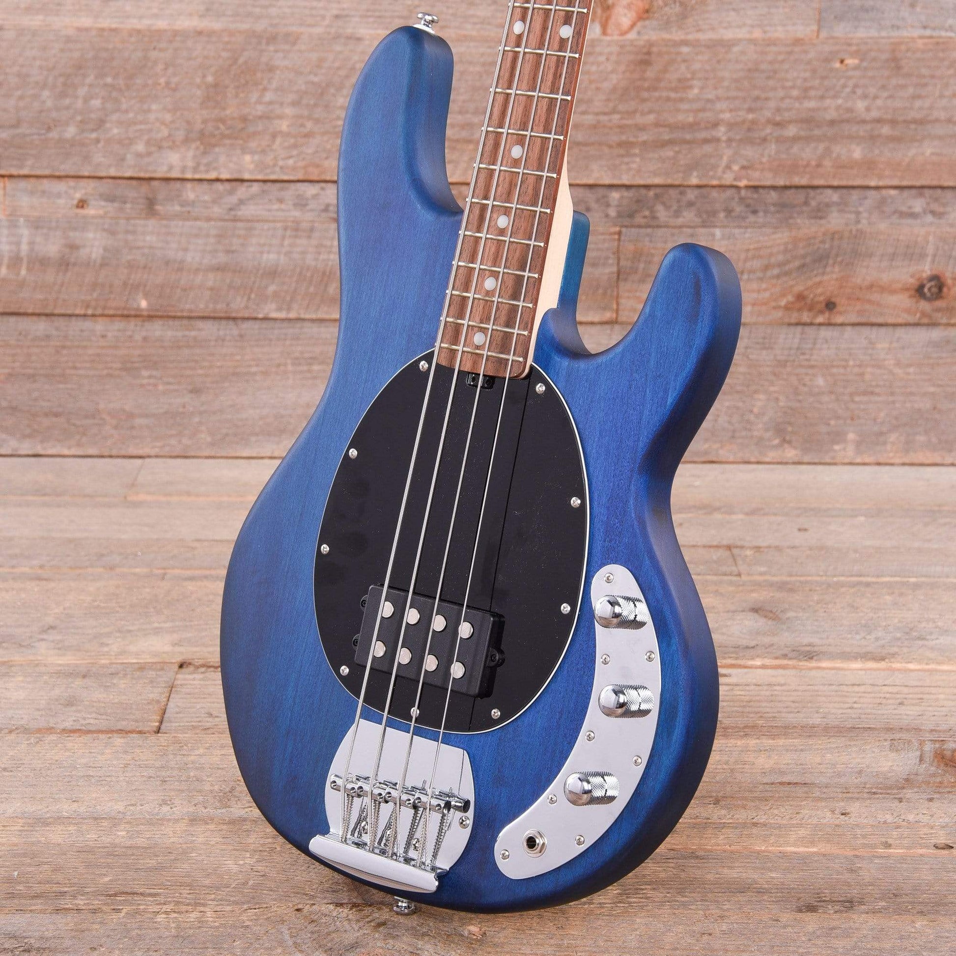Sterling by Music Man S.U.B. Series StingRay Trans Blue Satin Bass Guitars / 4-String