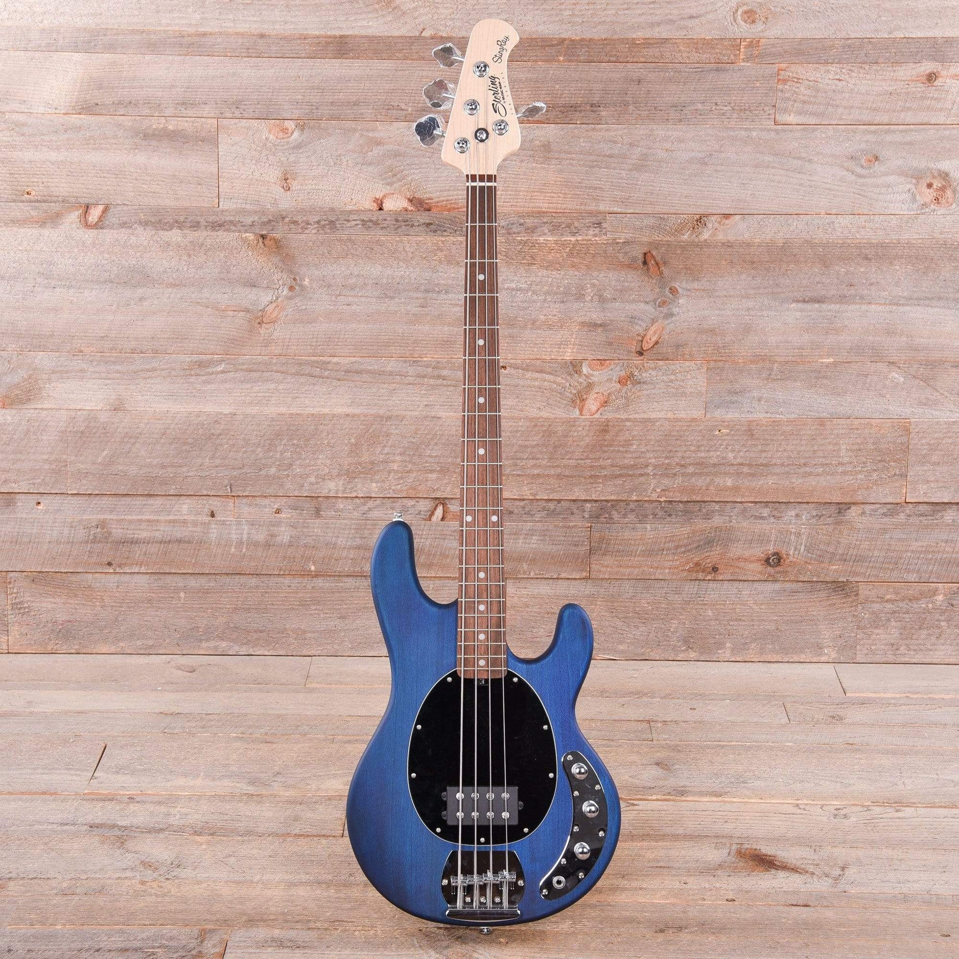Sterling by Music Man S.U.B. Series StingRay Trans Blue Satin Bass Guitars / 4-String