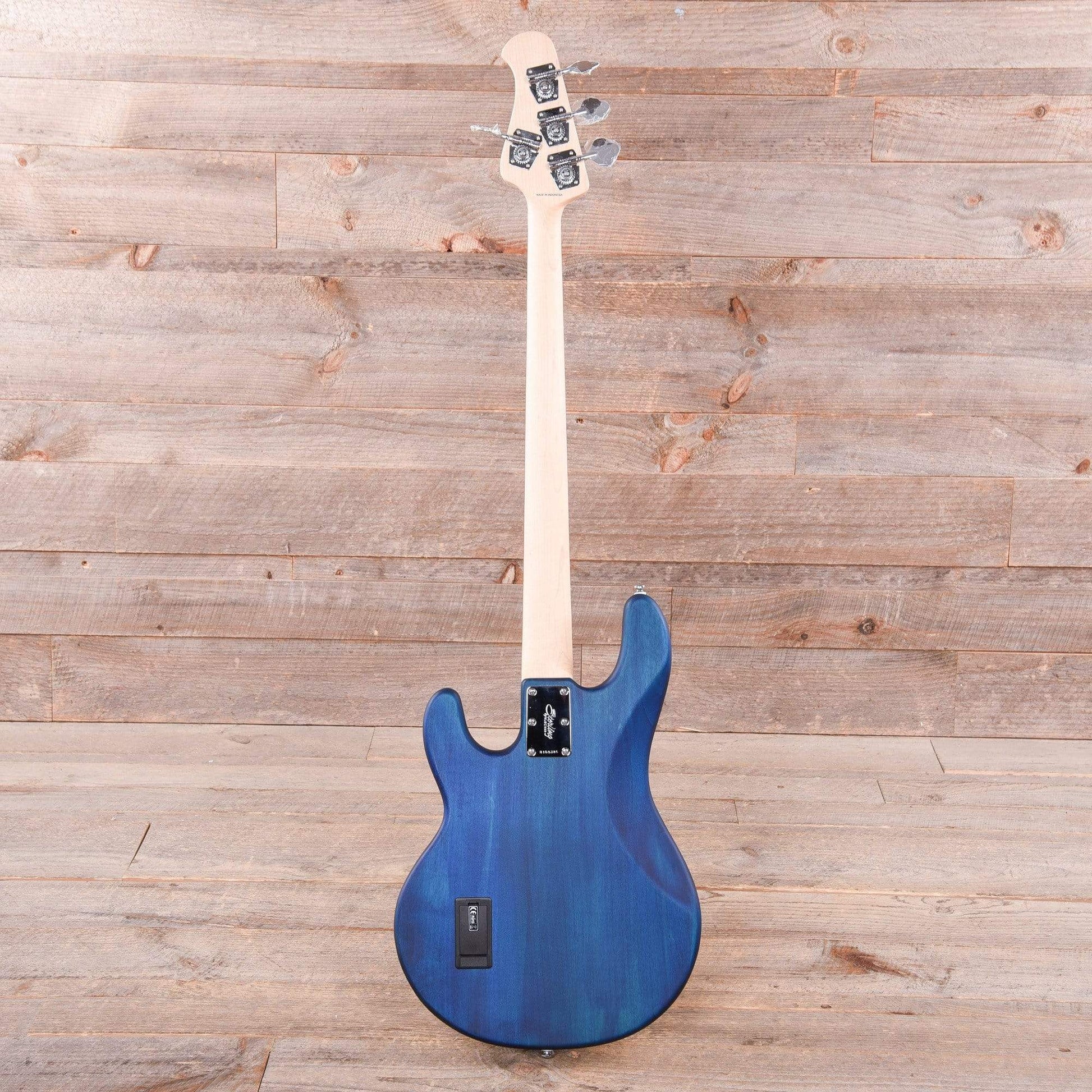 Sterling by Music Man S.U.B. Series StingRay Trans Blue Satin Bass Guitars / 4-String