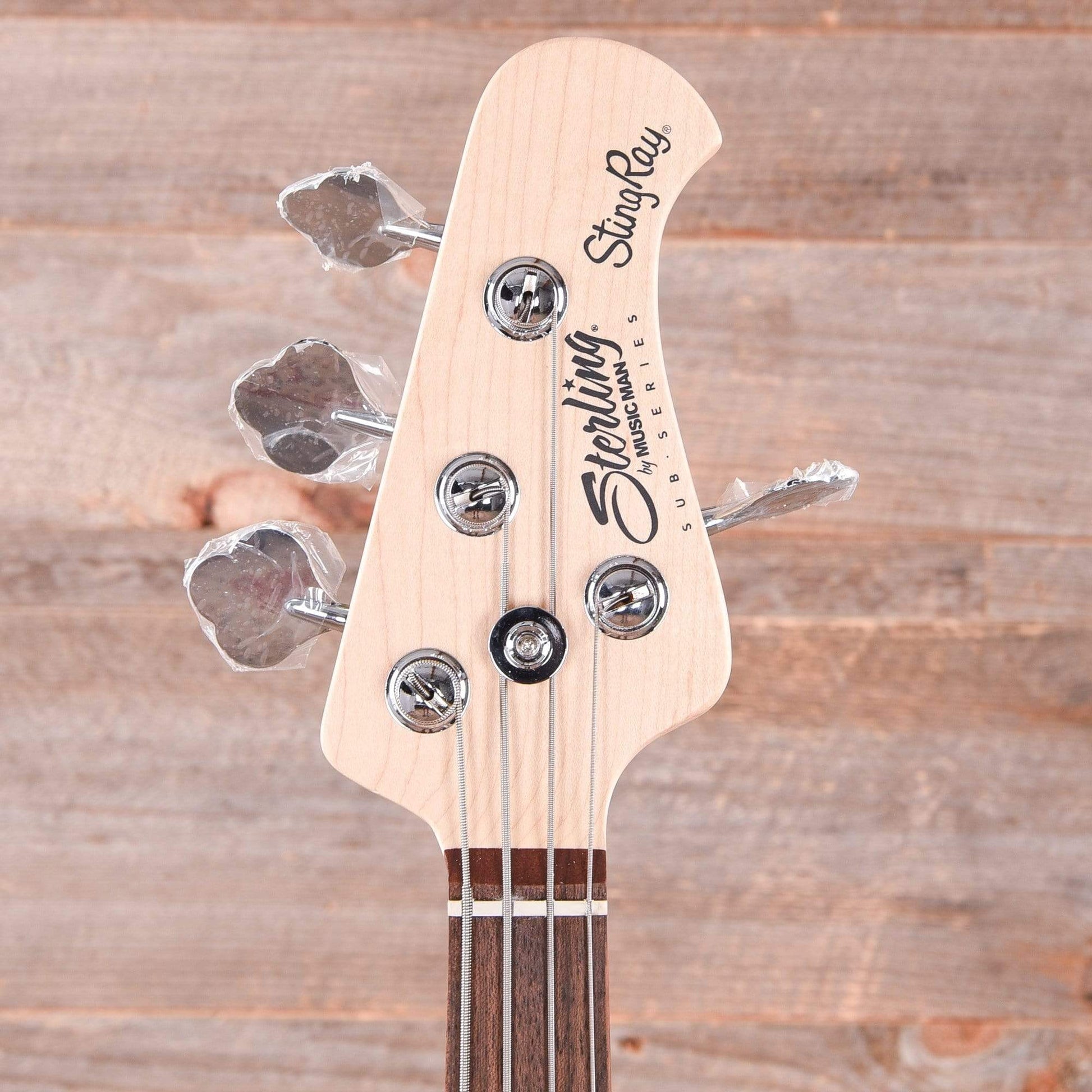 Sterling by Music Man S.U.B. Series StingRay Trans Blue Satin Bass Guitars / 4-String