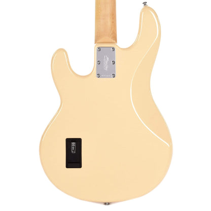 Sterling by Music Man S.U.B. Series StingRay Vintage Cream w/Guitar Stand, Tuner and 10' Cable Bundle Bass Guitars / 4-String