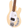 Sterling by Music Man S.U.B. Series StingRay Vintage Cream w/Guitar Stand, Tuner and 10' Cable Bundle Bass Guitars / 4-String