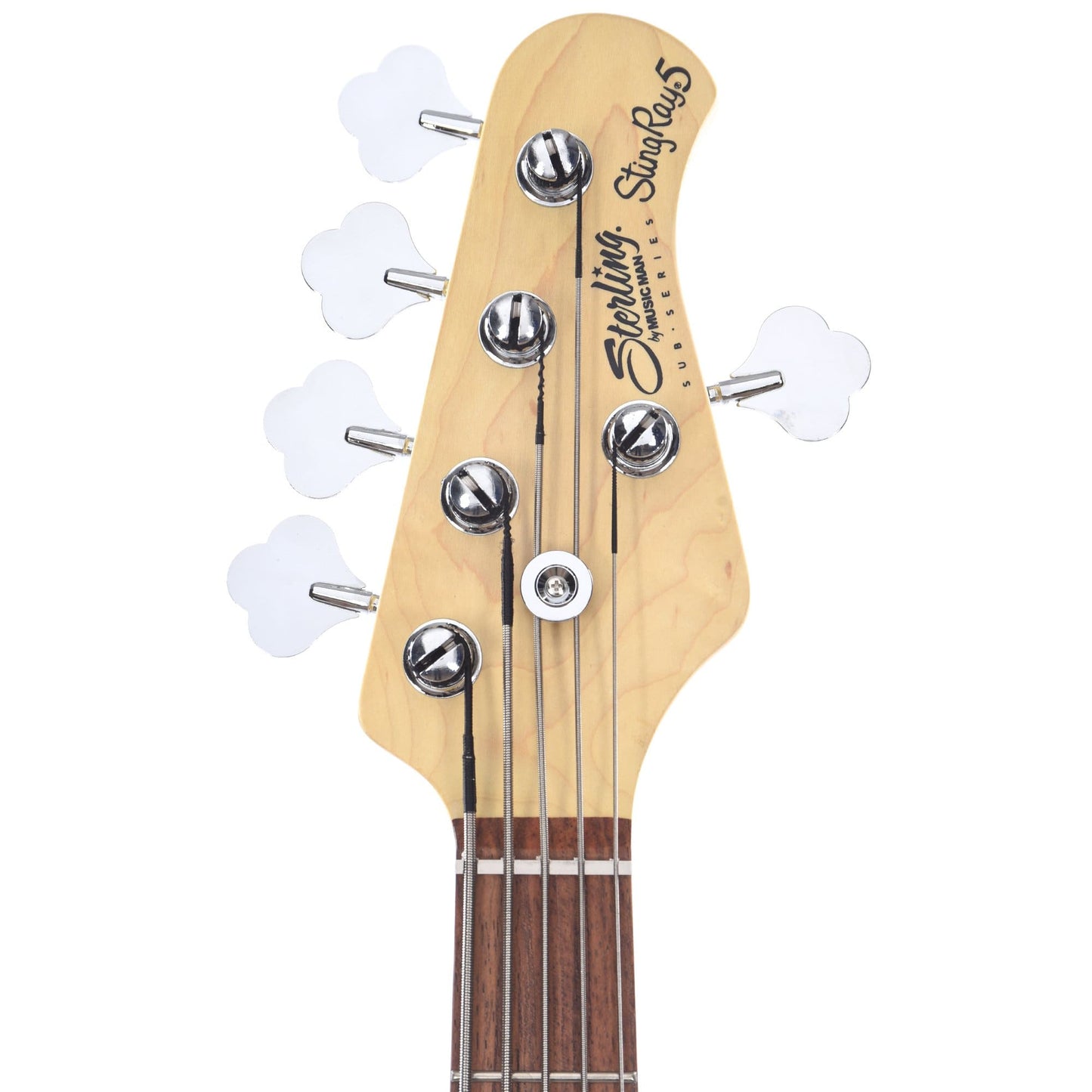 Sterling by Music Man S.U.B. Series StingRay5 5-String Trans Blue Satin Bass Guitars / 4-String