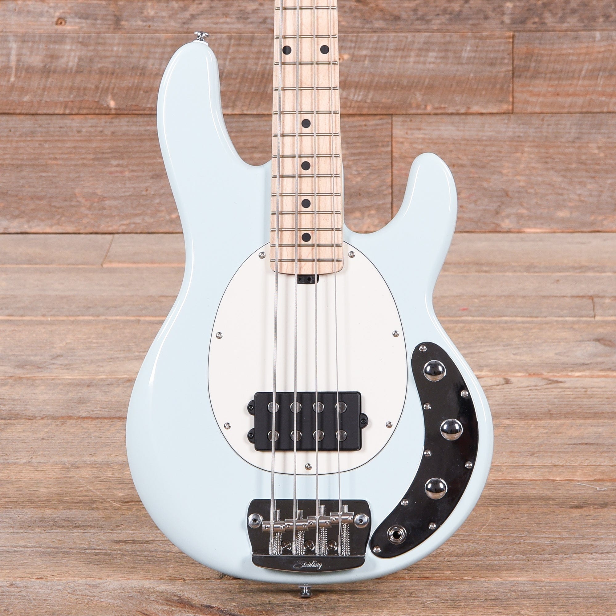 Sterling by Music Man Short Scale StingRay Daphne Blue Bass Guitars / 4-String