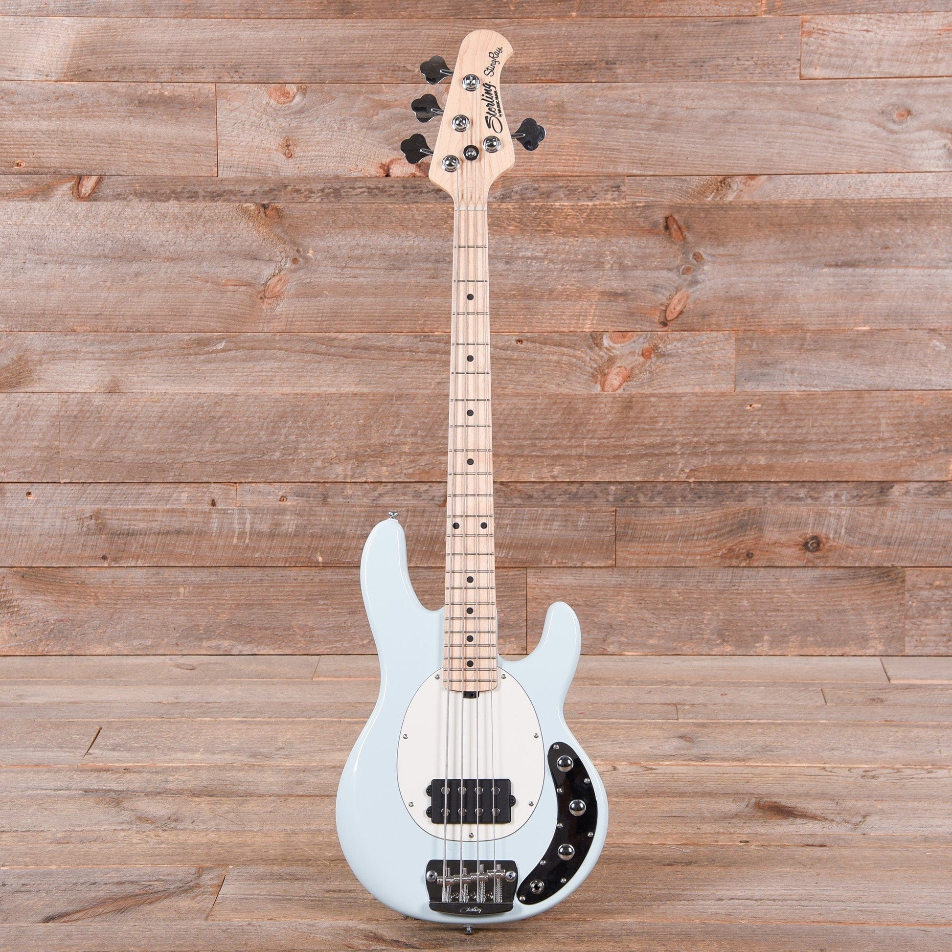 Sterling by Music Man Short Scale StingRay Daphne Blue Bass Guitars / 4-String