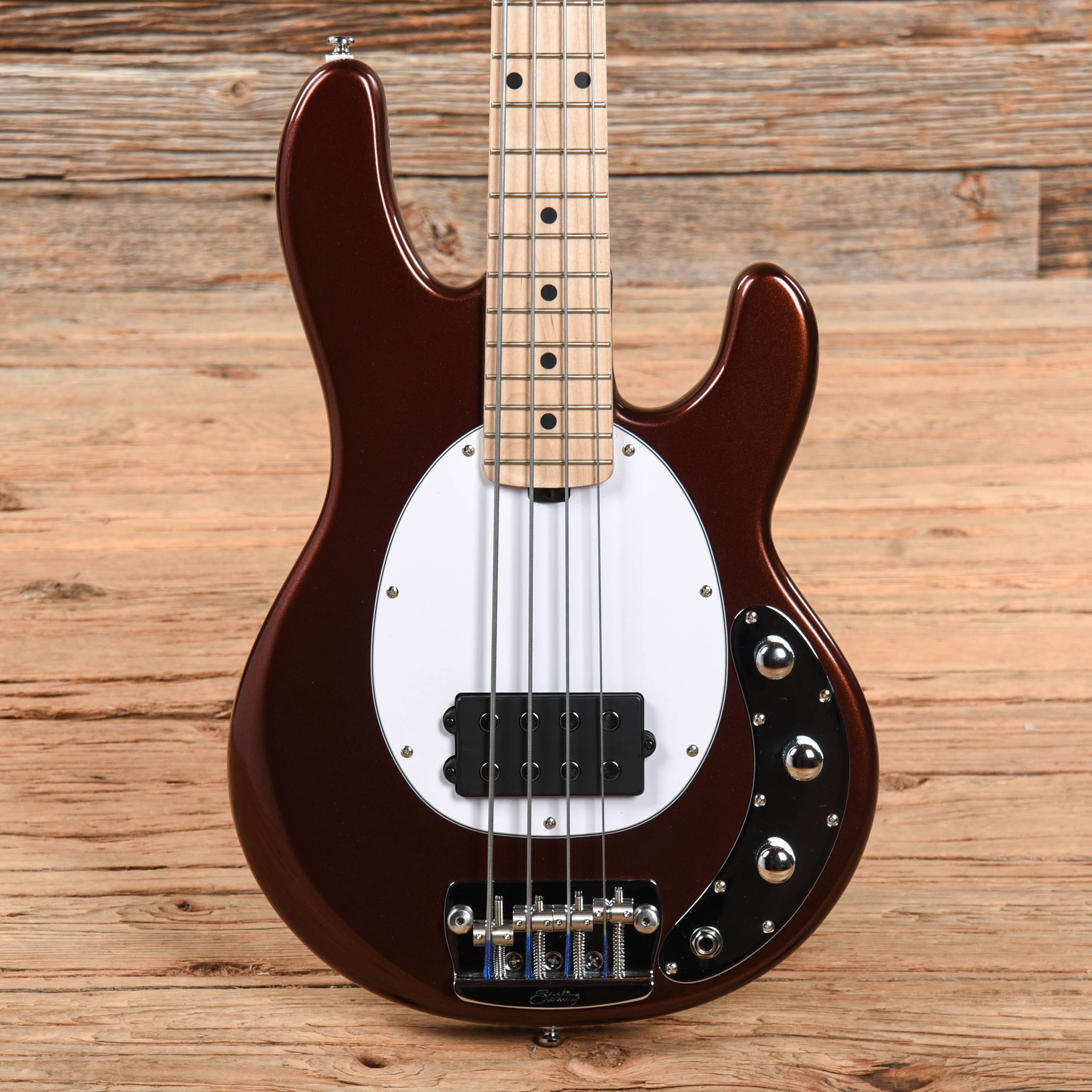 Sterling by Music Man Short Scale Stingray Dropped Copper Bass Guitars / 4-String