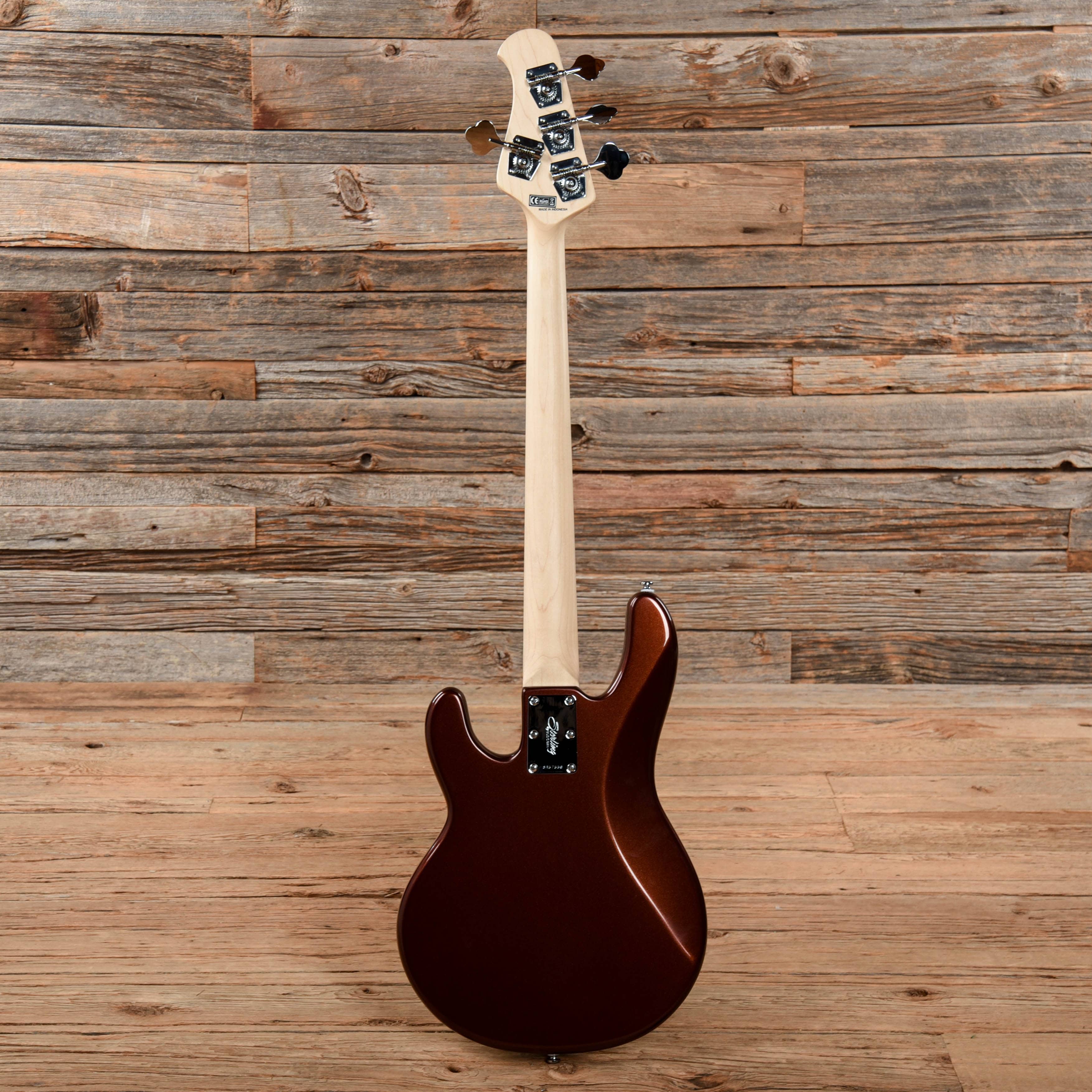 Sterling by Music Man Short Scale Stingray Dropped Copper Bass Guitars / 4-String