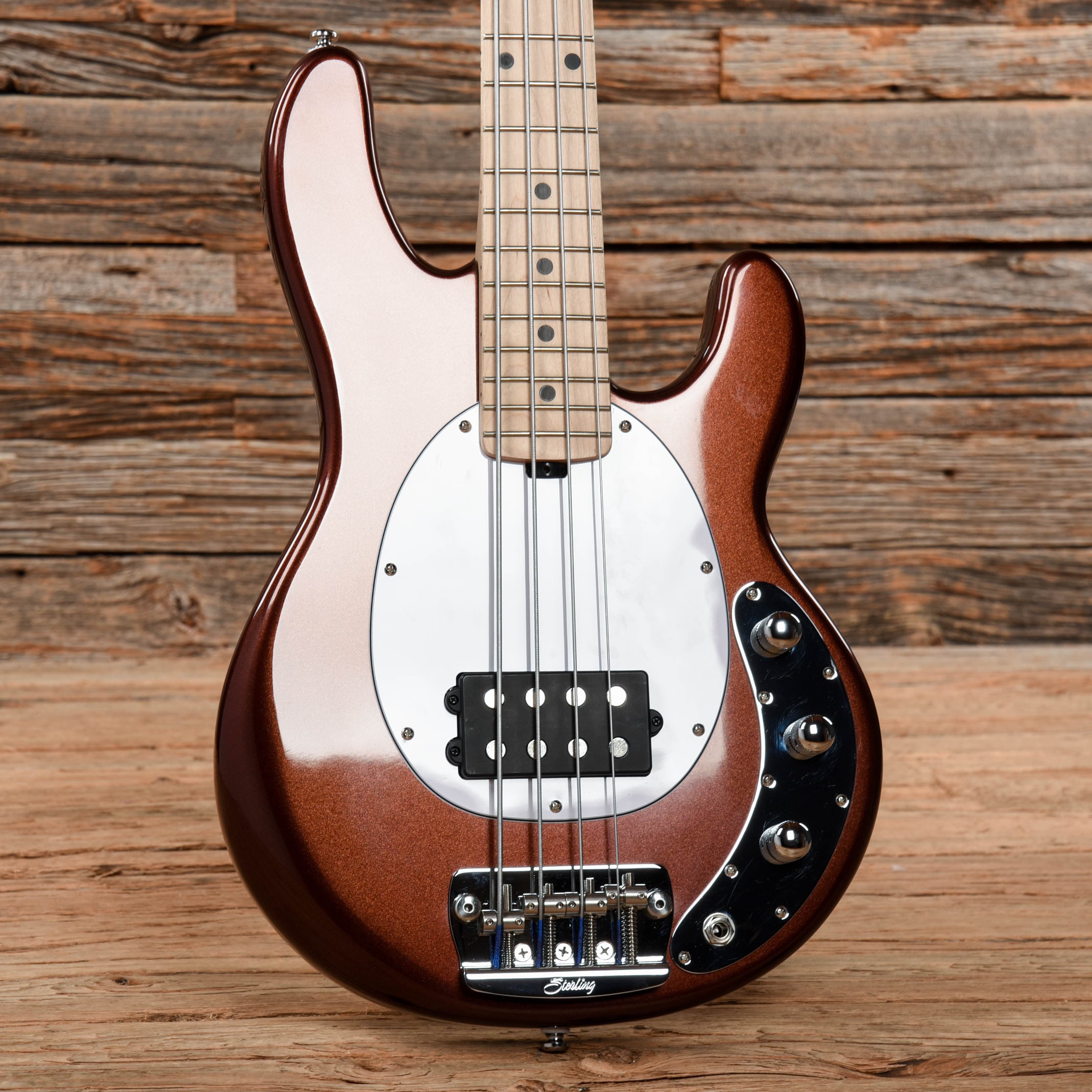 Sterling by Music Man Short Scale Stingray Dropped Copper Bass Guitars / 4-String