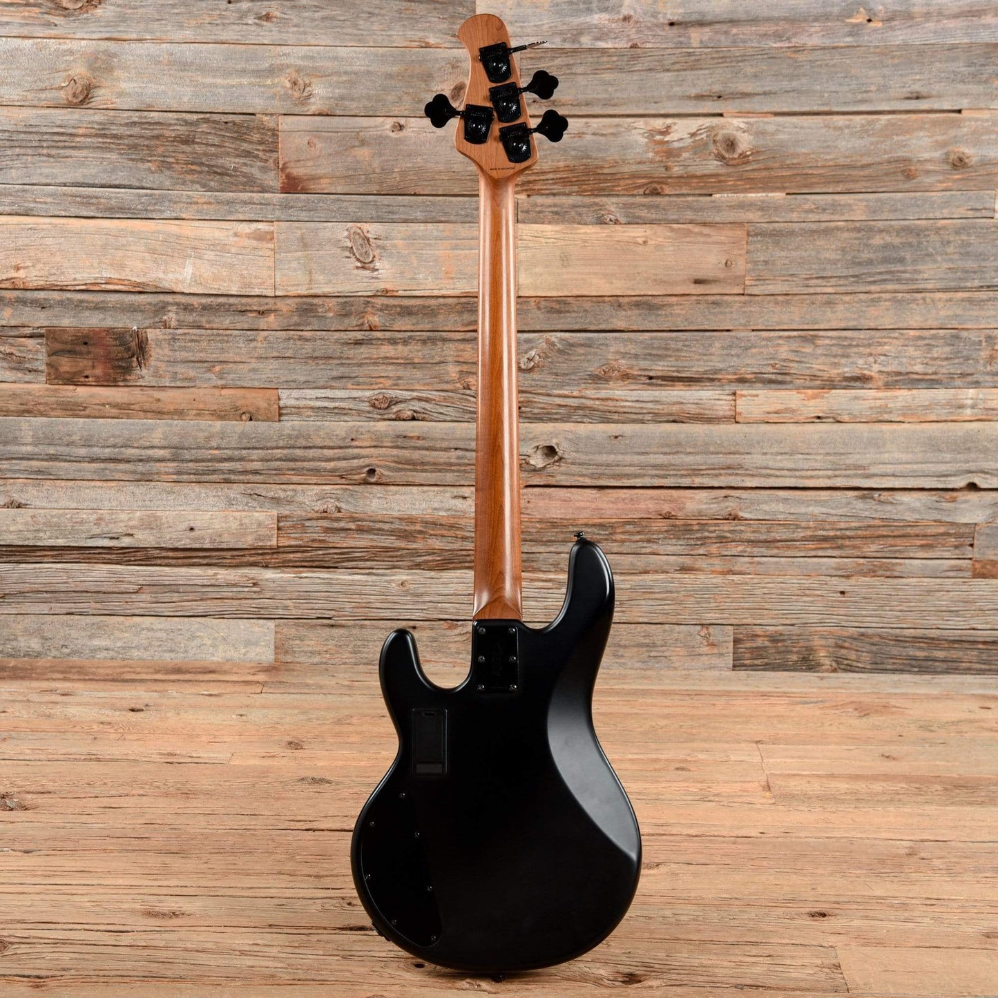 Sterling by Music Man StingRay 4HH w/Roasted Maple Neck Satin Black Bass Guitars / 4-String