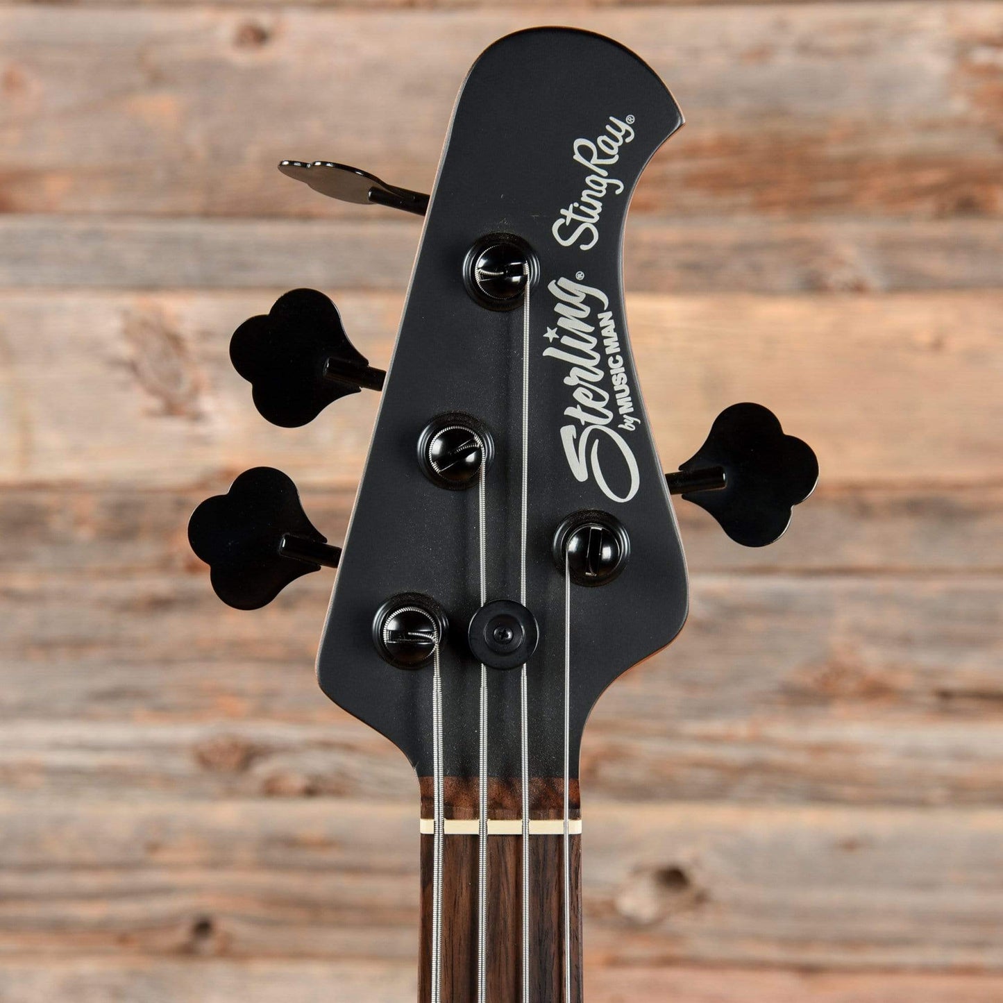 Sterling by Music Man StingRay 4HH w/Roasted Maple Neck Satin Black Bass Guitars / 4-String