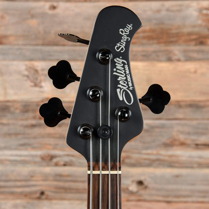 Sterling by Music Man StingRay 4HH w/Roasted Maple Neck Satin Black Bass Guitars / 4-String