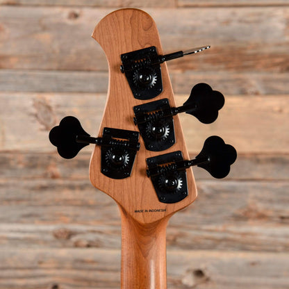 Sterling by Music Man StingRay 4HH w/Roasted Maple Neck Satin Black Bass Guitars / 4-String