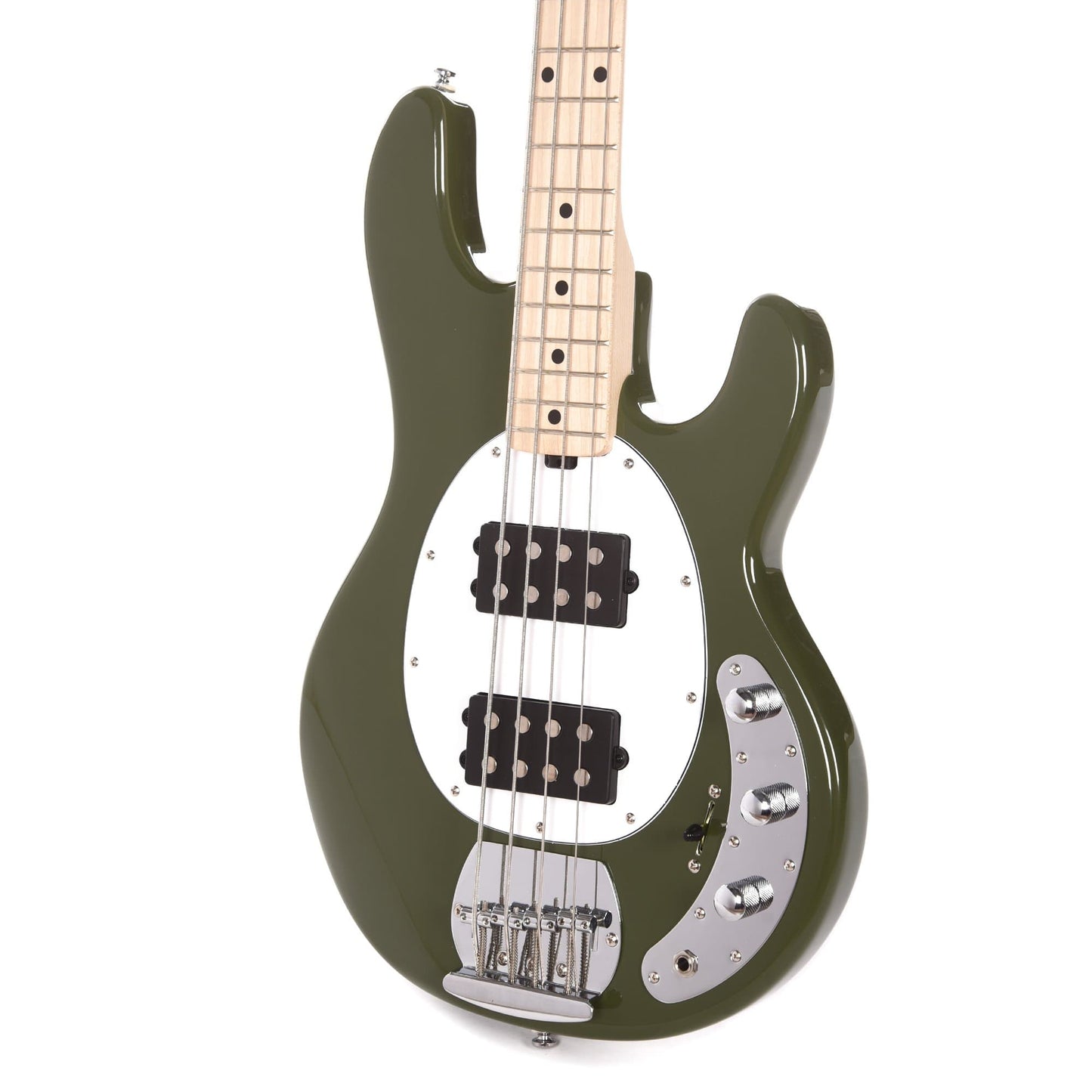 Sterling by Music Man StingRay HH Olive Bass Guitars / 4-String