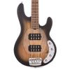 Sterling by Music Man StingRay HH Spalted Maple Top Natural Burst Satin Bass Guitars / 4-String