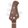 Sterling by Music Man StingRay HH Spalted Maple Top Natural Burst Satin Bass Guitars / 4-String
