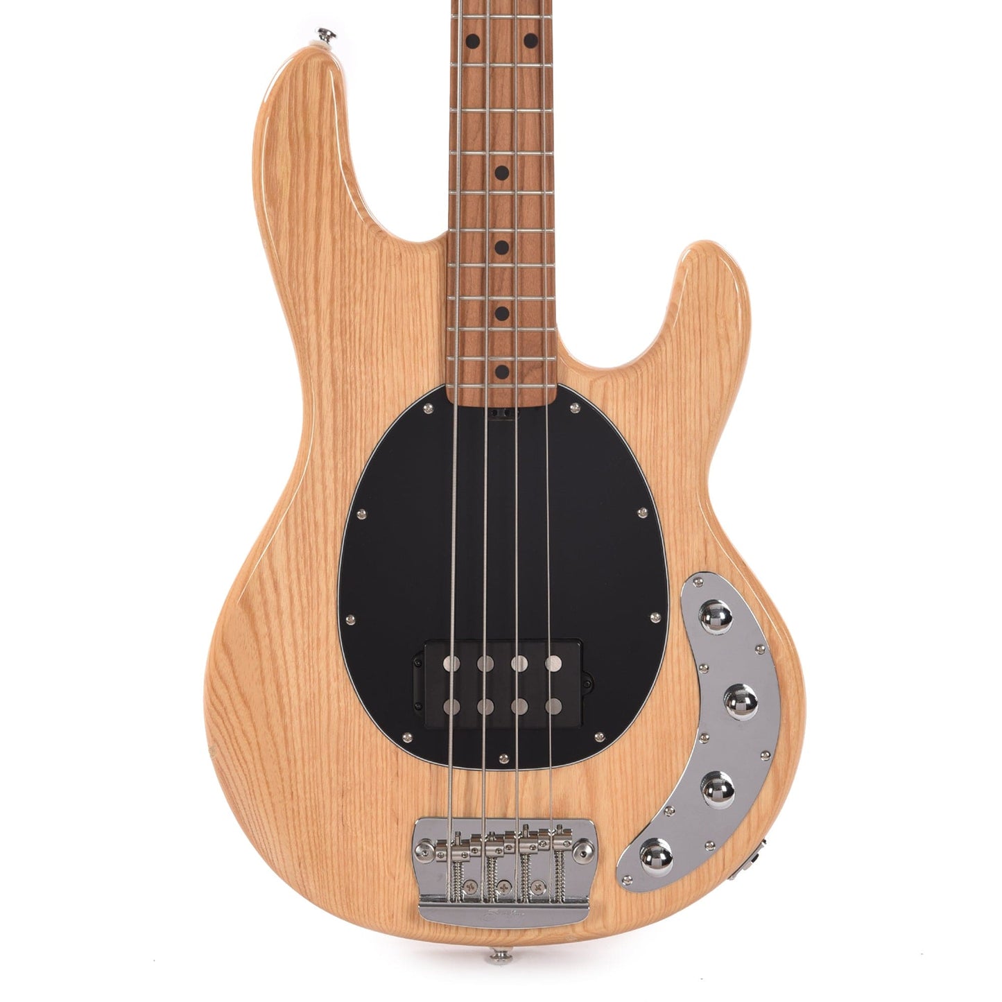 Sterling by Music Man StingRay Natural Ashwood Body Bass Guitars / 4-String