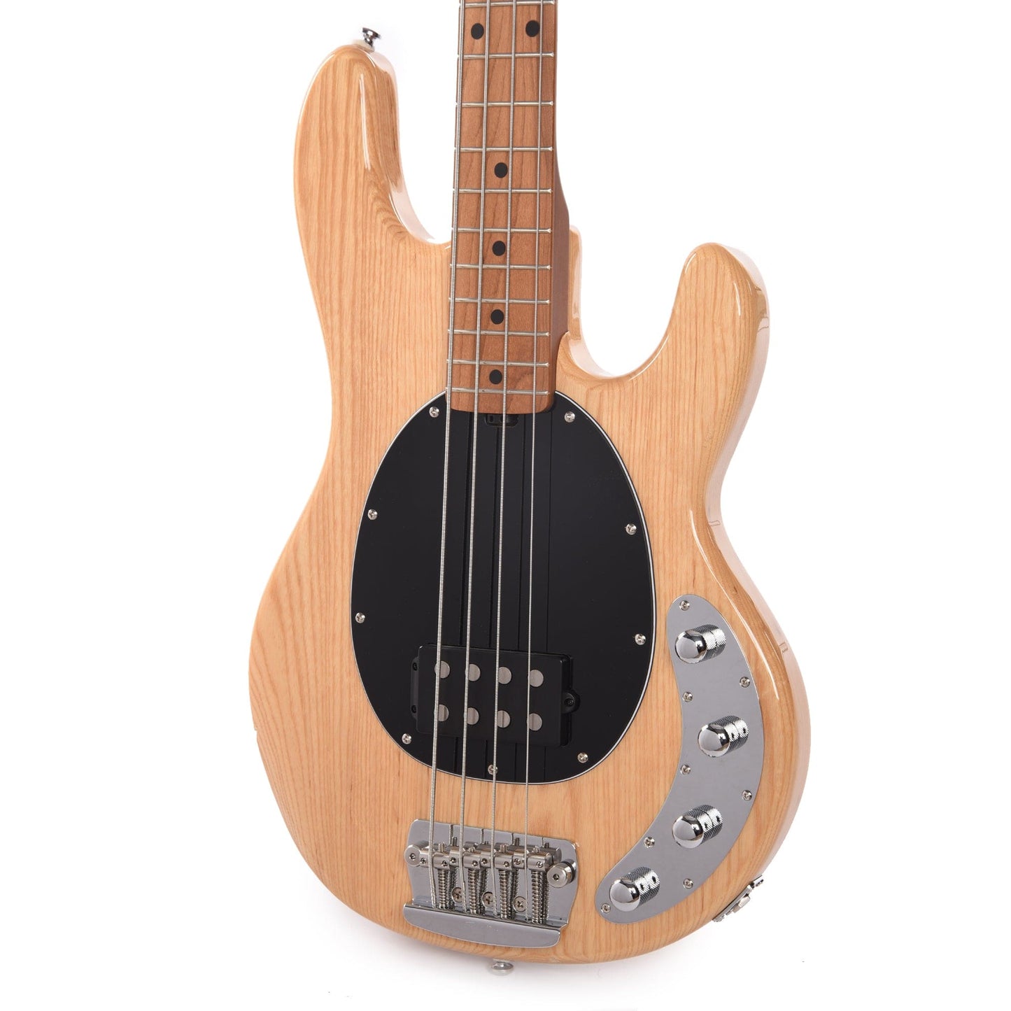 Sterling by Music Man StingRay Natural Ashwood Body Bass Guitars / 4-String