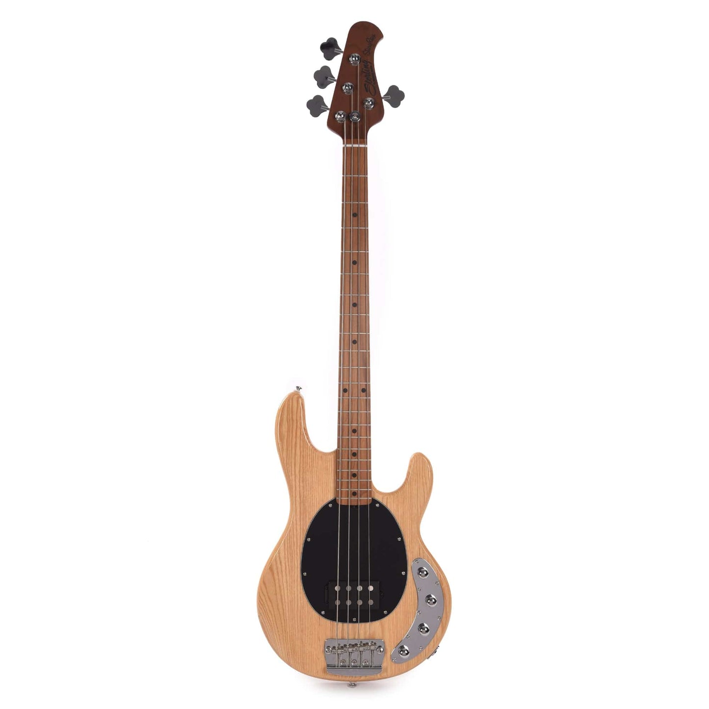 Sterling by Music Man StingRay Natural Ashwood Body Bass Guitars / 4-String
