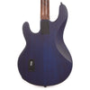 Sterling by Music Man StingRay Poplar Burl Top Neptune Blue Satin Bass Guitars / 4-String