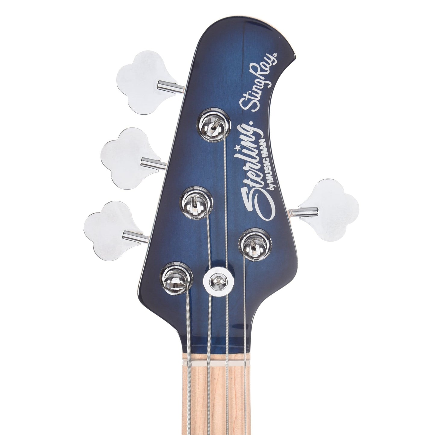 Sterling by Music Man StingRay Quilted Maple Neptune Blue Bass Guitars / 4-String