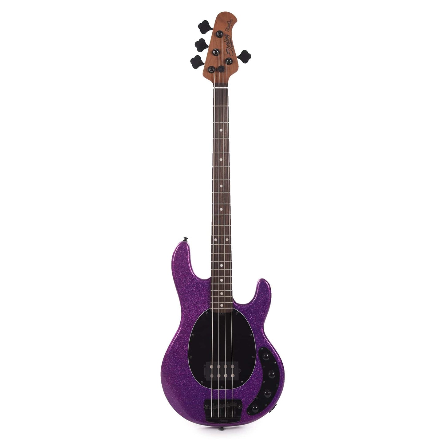 Sterling by Music Man StingRay RAY34 Purple Sparkle Bass Guitars / 4-String