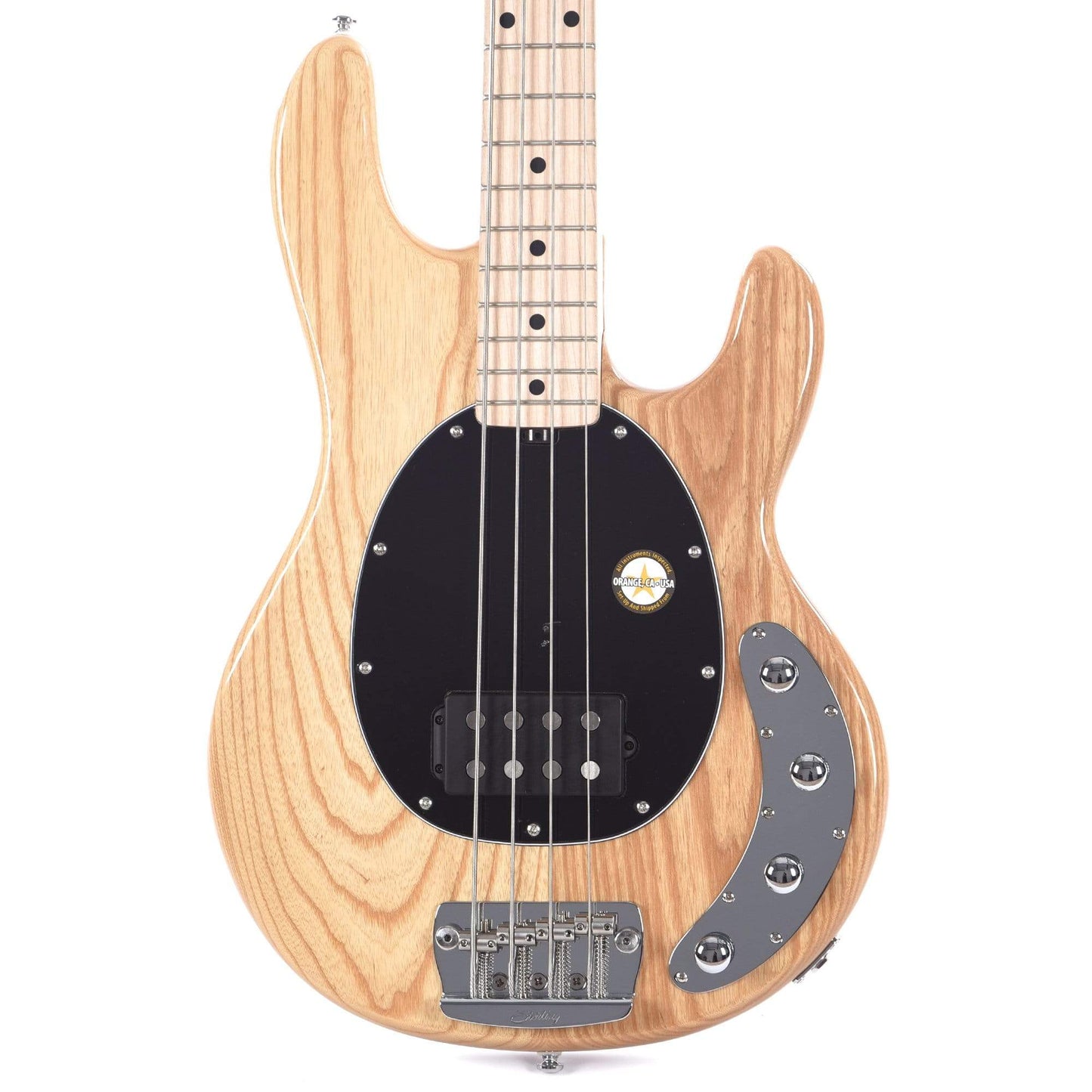 Sterling by Music Man StingRay Swamp Ash Natural Bass Guitars / 4-String