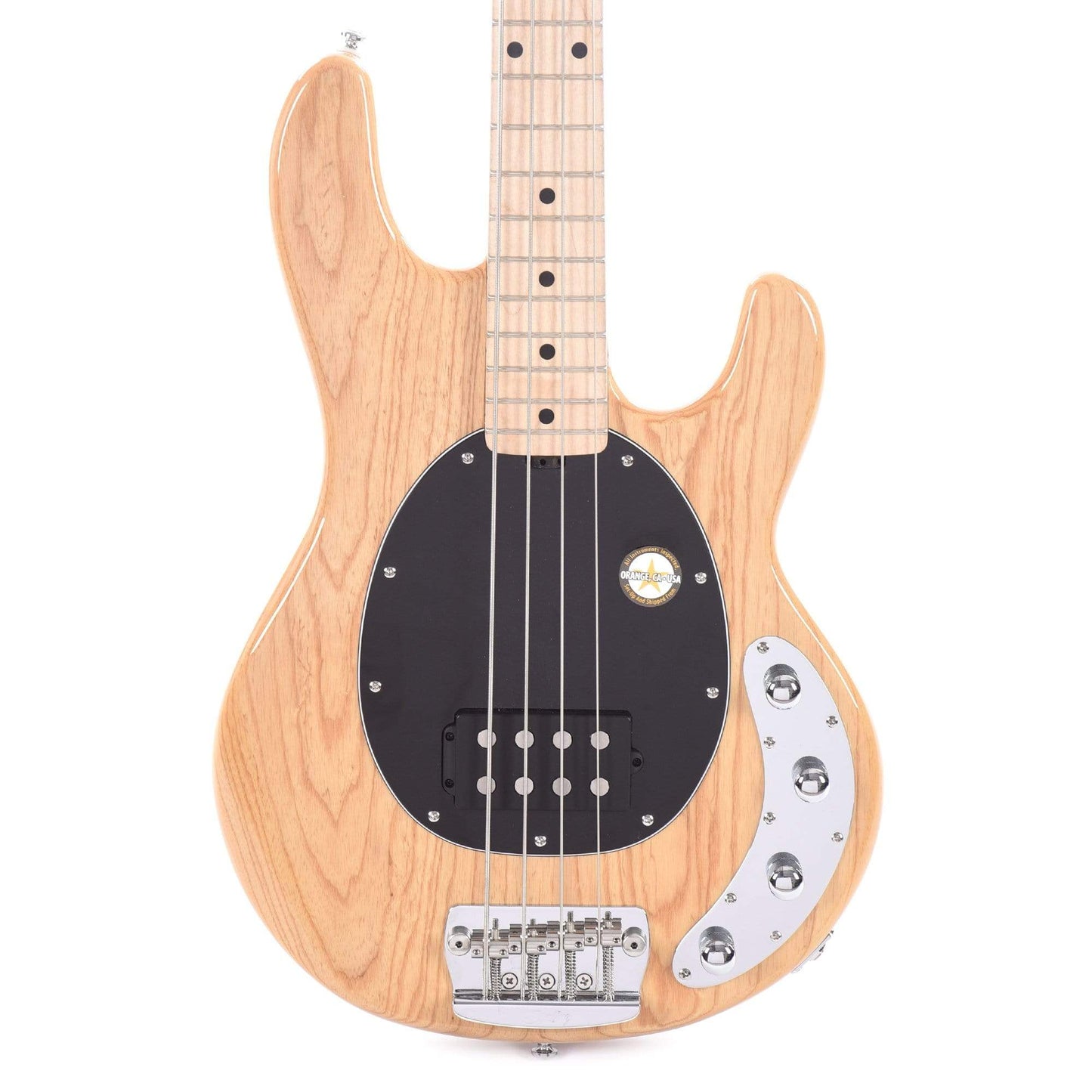 Sterling by Music Man StingRay Swamp Ash Natural Bass Guitars / 4-String