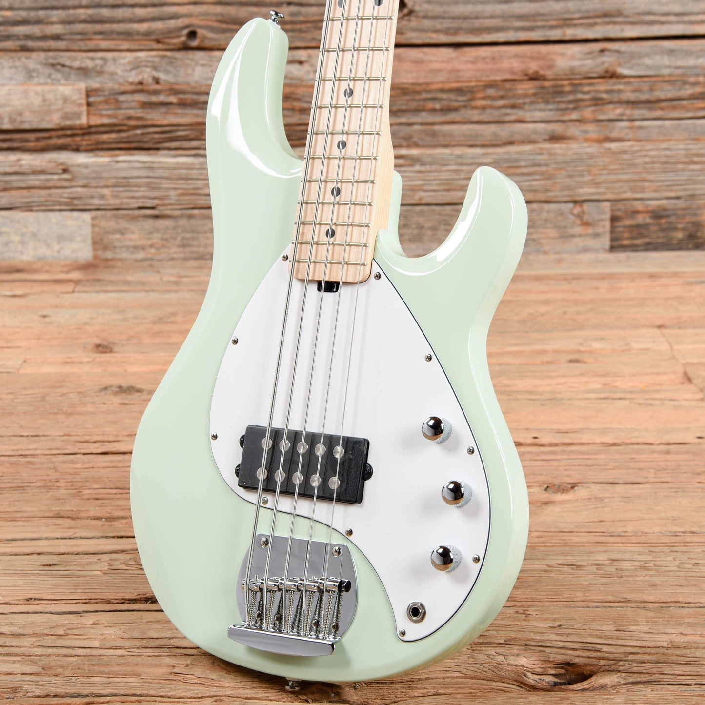 Sterling by Music Man S.U.B. Series StingRay5 5-String Mint Green Bass Guitars / 5-String or More
