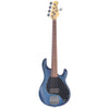 Sterling by Music Man S.U.B. Series StingRay5 5-String Trans Blue Satin w/Guitar Stand, Tuner and 10' Cable Bundle Bass Guitars / 5-String or More