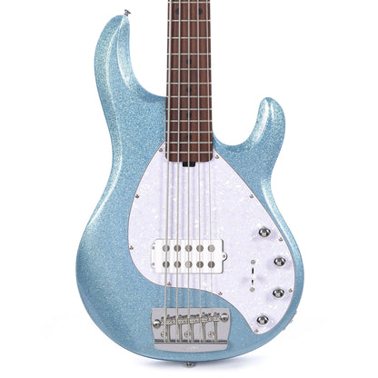 Sterling by Music Man StingRay RAY35 Blue Sparkle Bass Guitars / 5-String or More