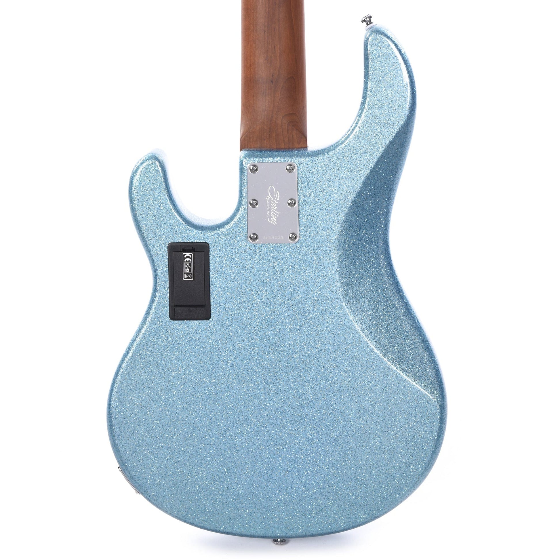 Sterling by Music Man StingRay RAY35 Blue Sparkle Bass Guitars / 5-String or More