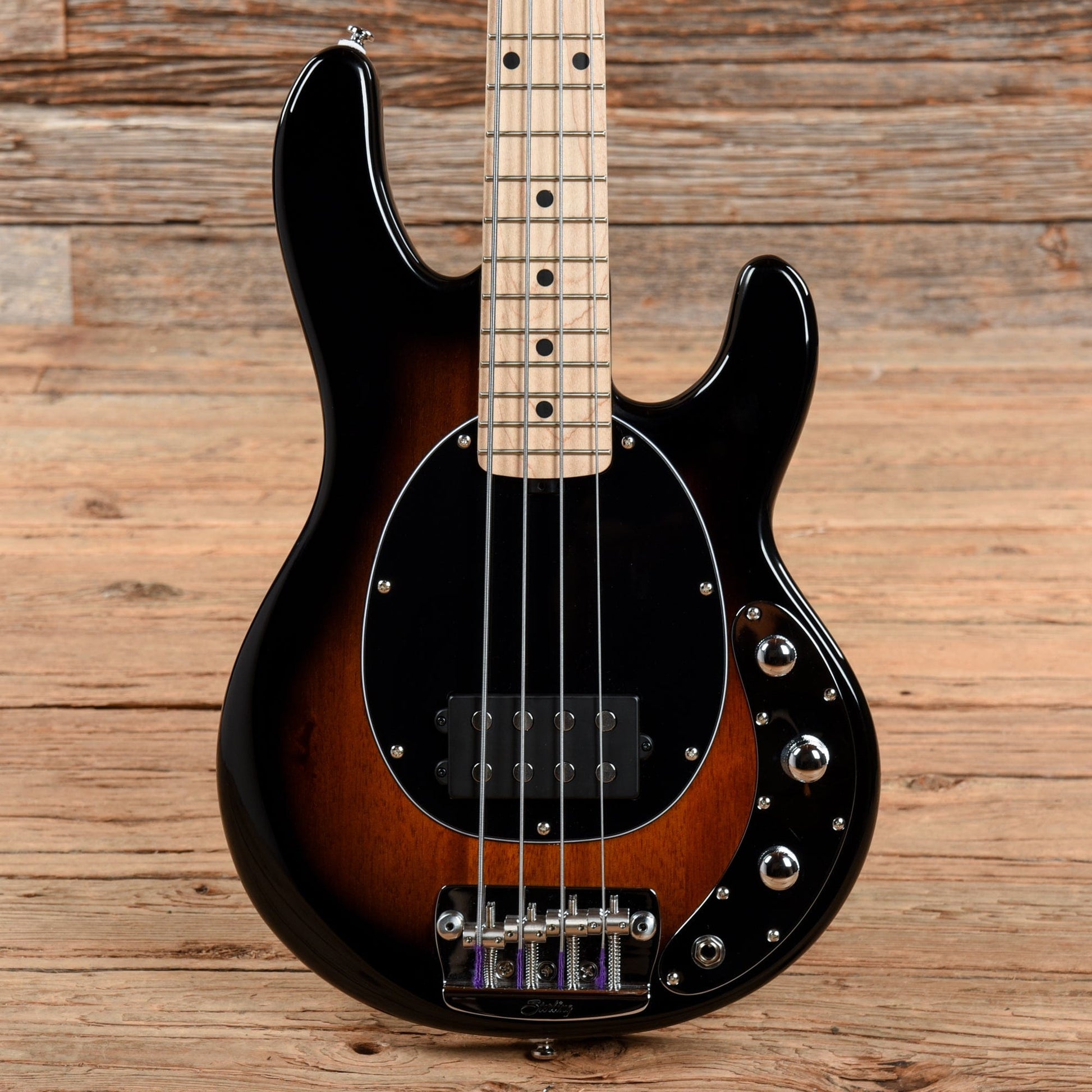 Sterling by Music Man StingRay Short Scale Vintage Sunburst Bass Guitars / 5-String or More
