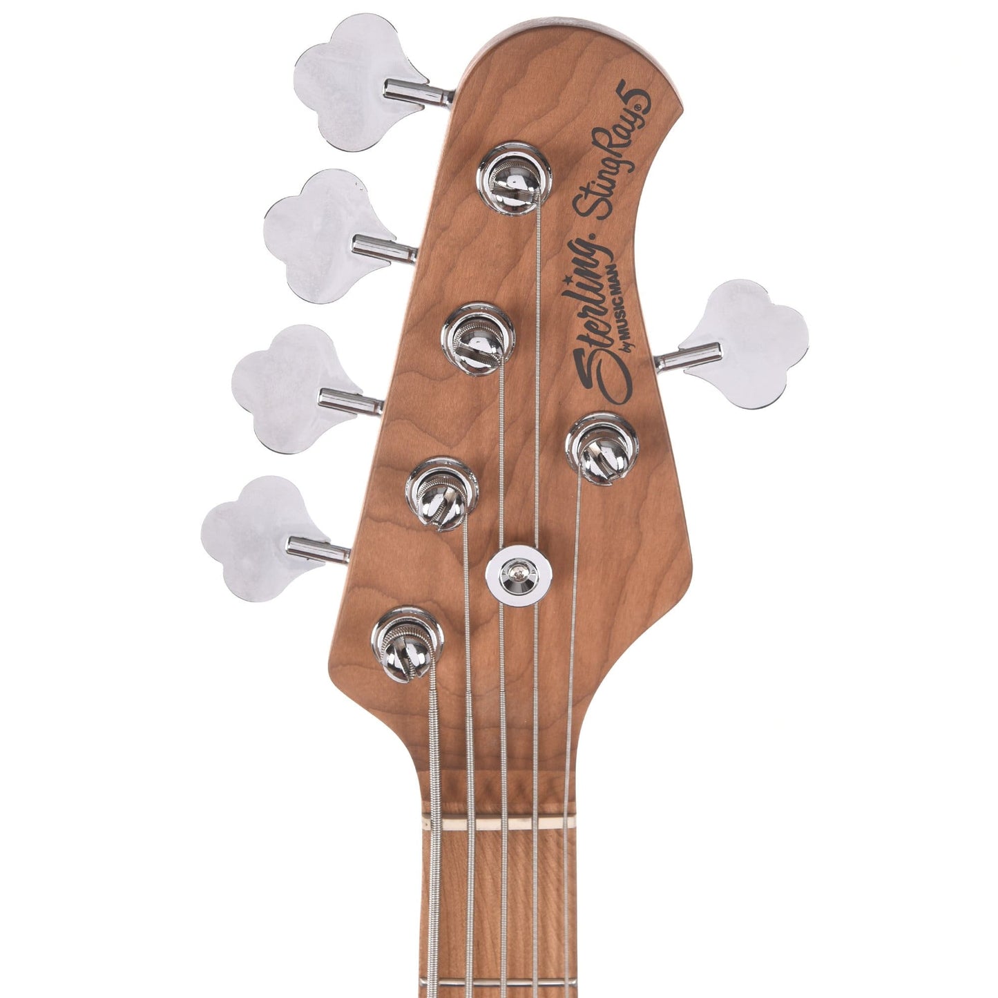 Sterling by Music Man StingRay5 5-String Natural Ashwood Body Bass Guitars / 5-String or More