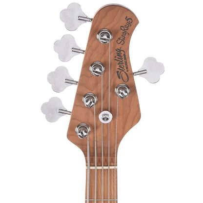 Sterling by Music Man StingRay5 5-String Natural Ashwood Body Bass Guitars / 5-String or More