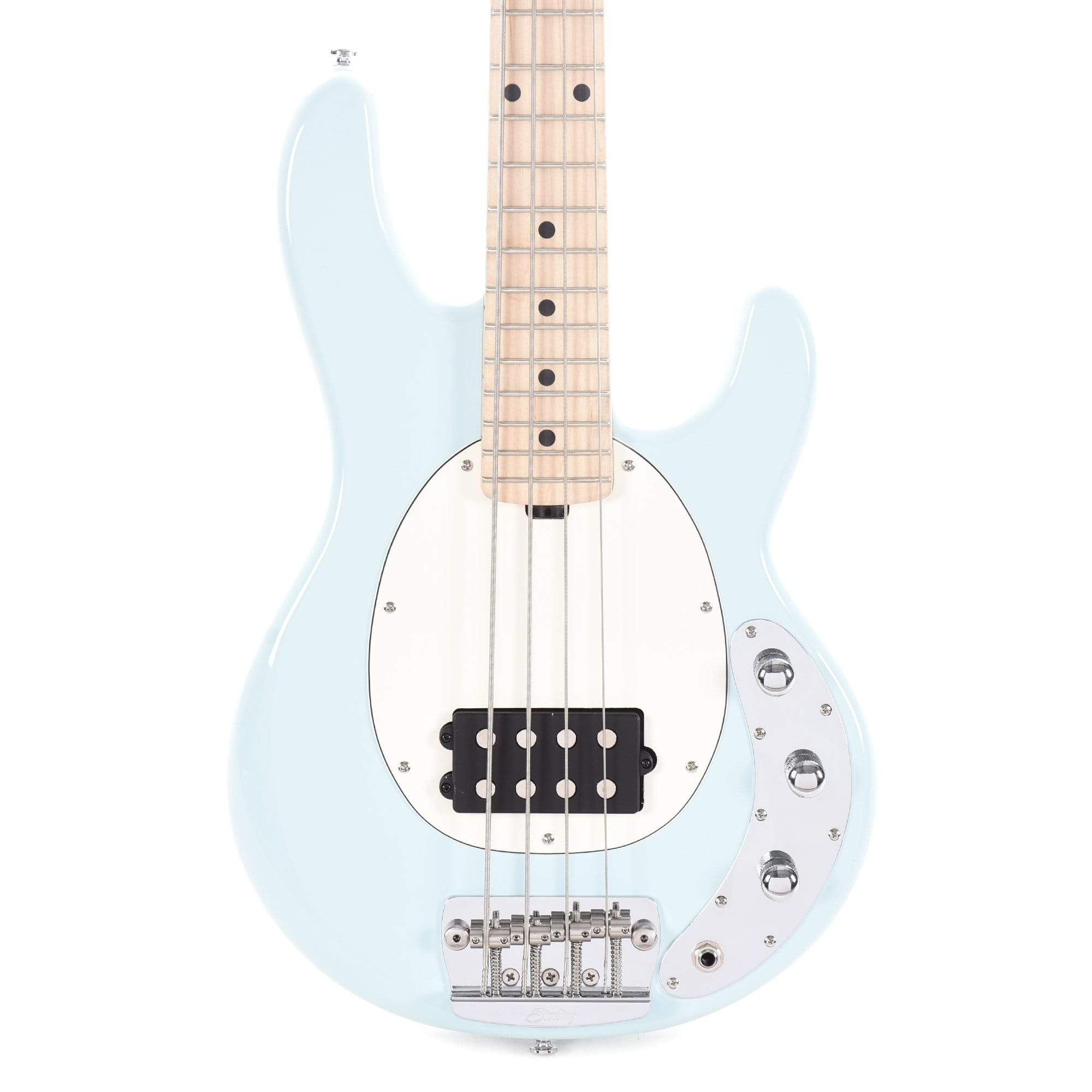 Sterling by Music Man Short Scale StingRay Daphne Blue Bass Guitars / Short Scale