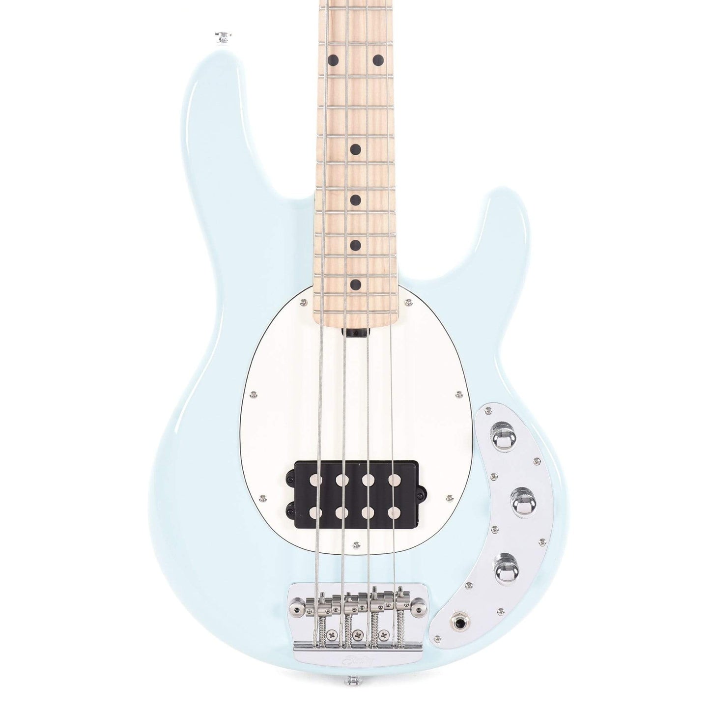 Sterling by Music Man Short Scale StingRay Daphne Blue Bass Guitars / Short Scale