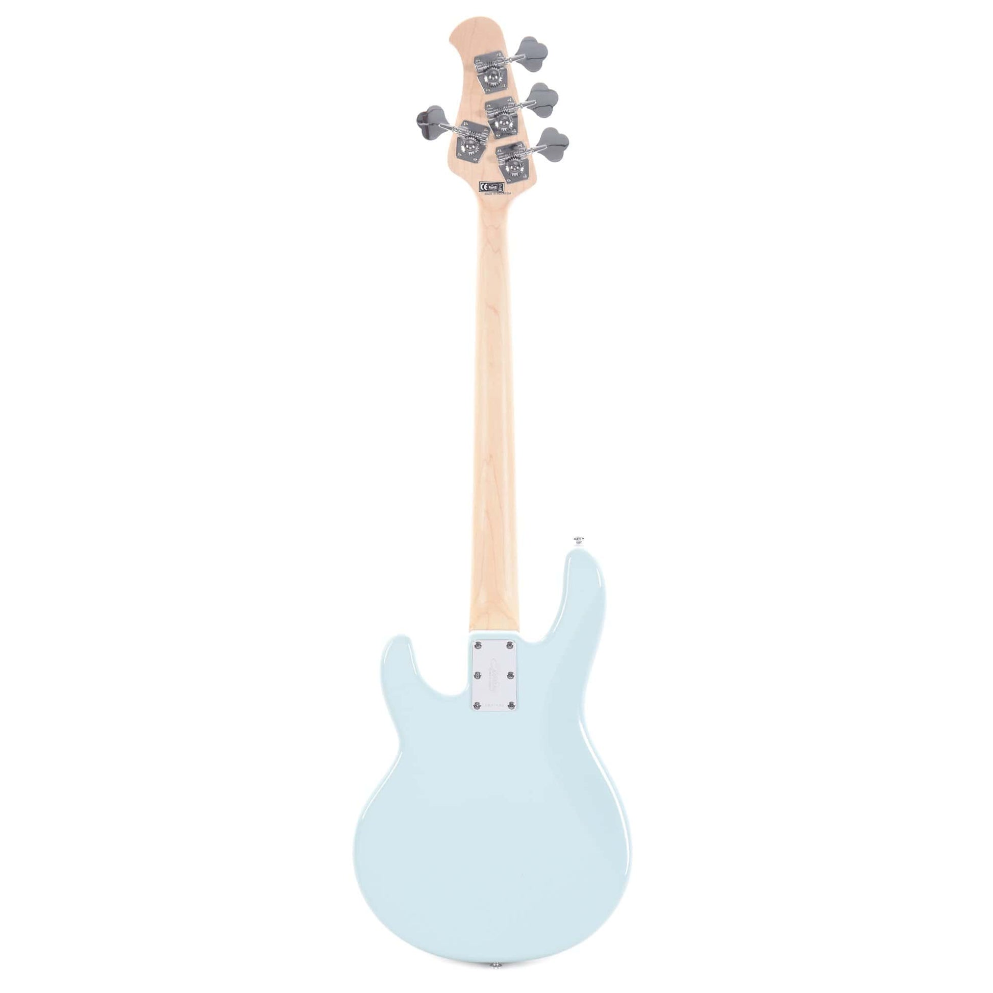 Sterling by Music Man Short Scale StingRay Daphne Blue Bass Guitars / Short Scale