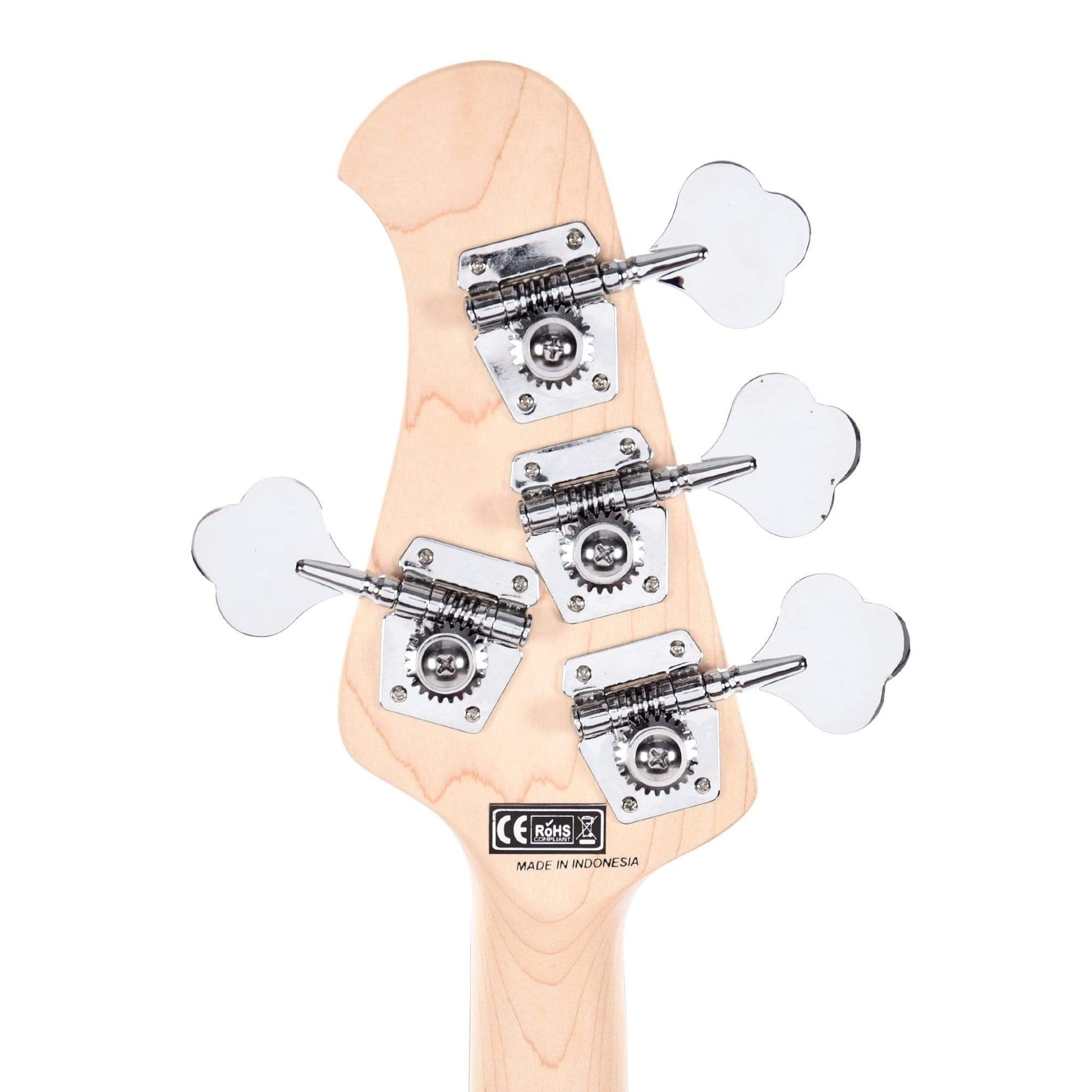 Sterling by Music Man Short Scale StingRay Olympic White Bass Guitars / Short Scale