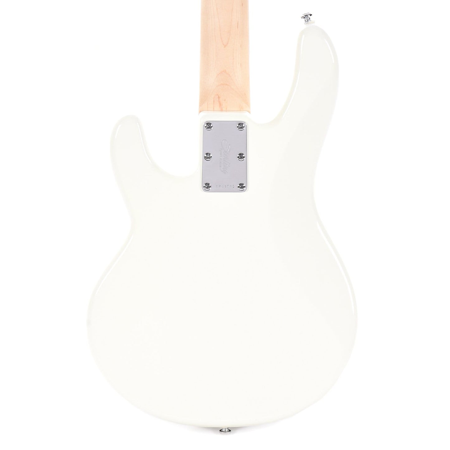 Sterling by Music Man Short Scale StingRay Olympic White Bass Guitars / Short Scale