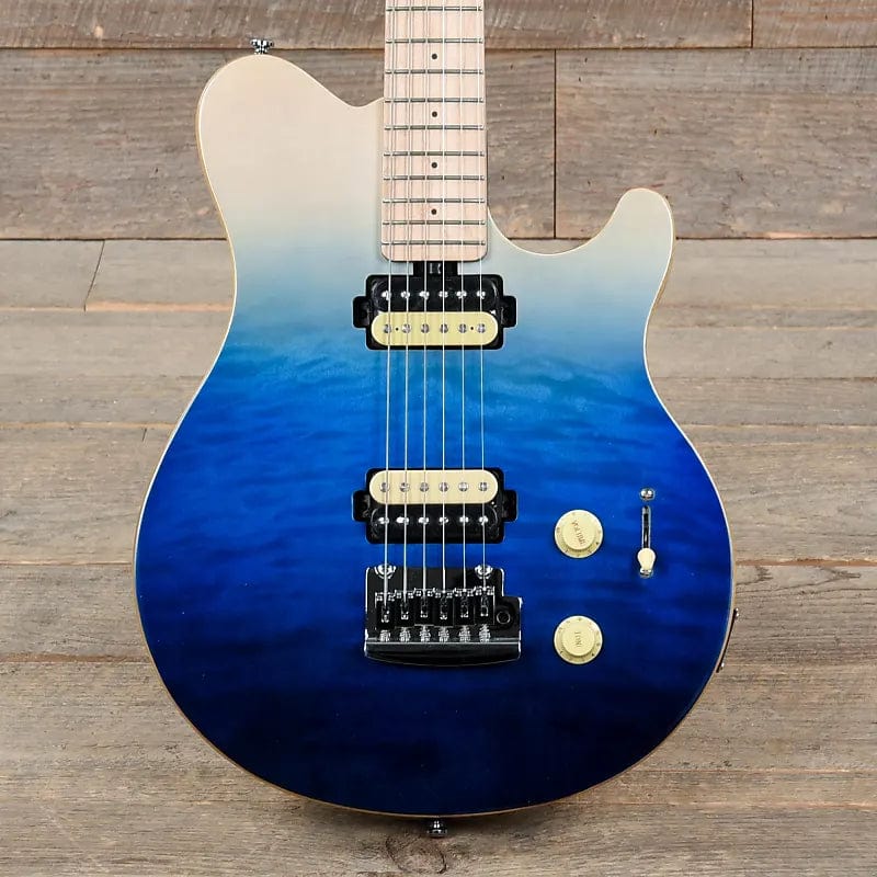 Sterling by Music Man Axis Spectrum Blue Electric Guitars / Solid Body