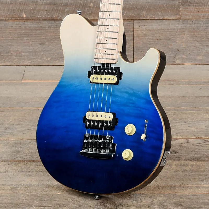 Sterling by Music Man Axis Spectrum Blue Electric Guitars / Solid Body