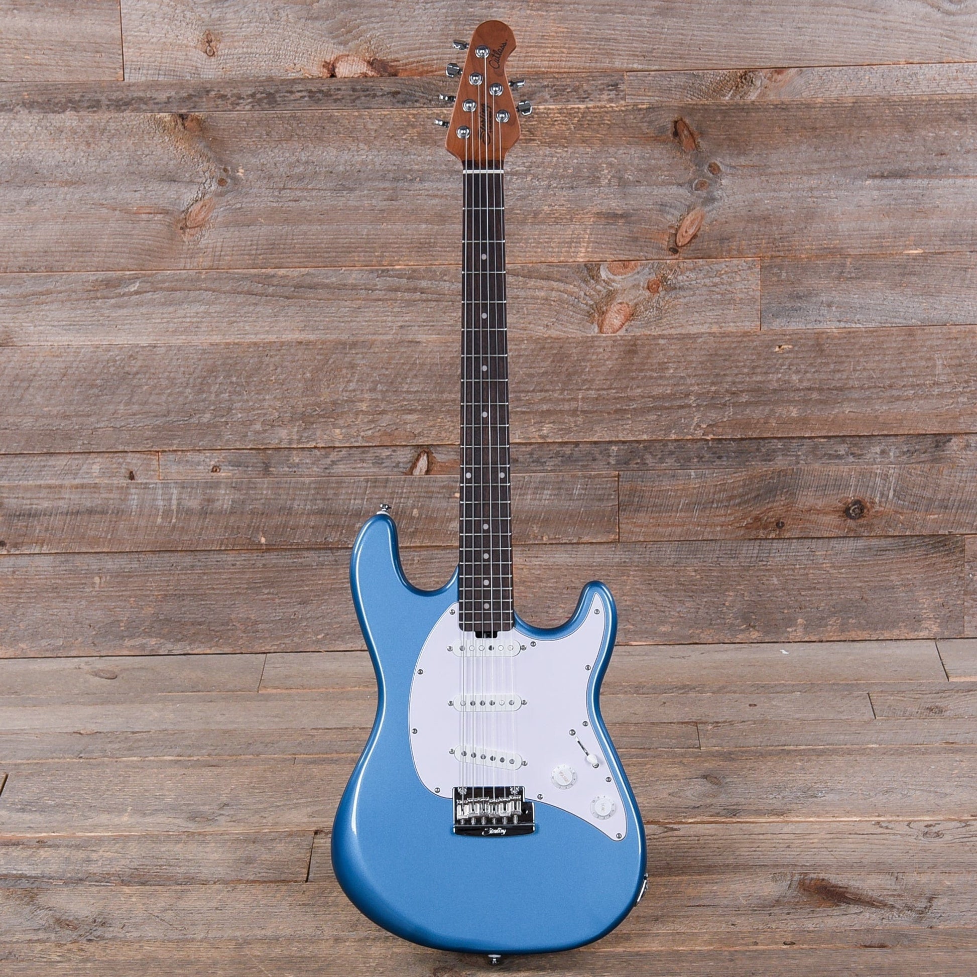 Sterling by Music Man Cutlass SSS Toluca Lake Blue Electric Guitars / Solid Body