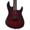 Sterling by Music Man Jason Richardson Cutlass 7-String Dark Scarlet Burst Electric Guitars / Solid Body