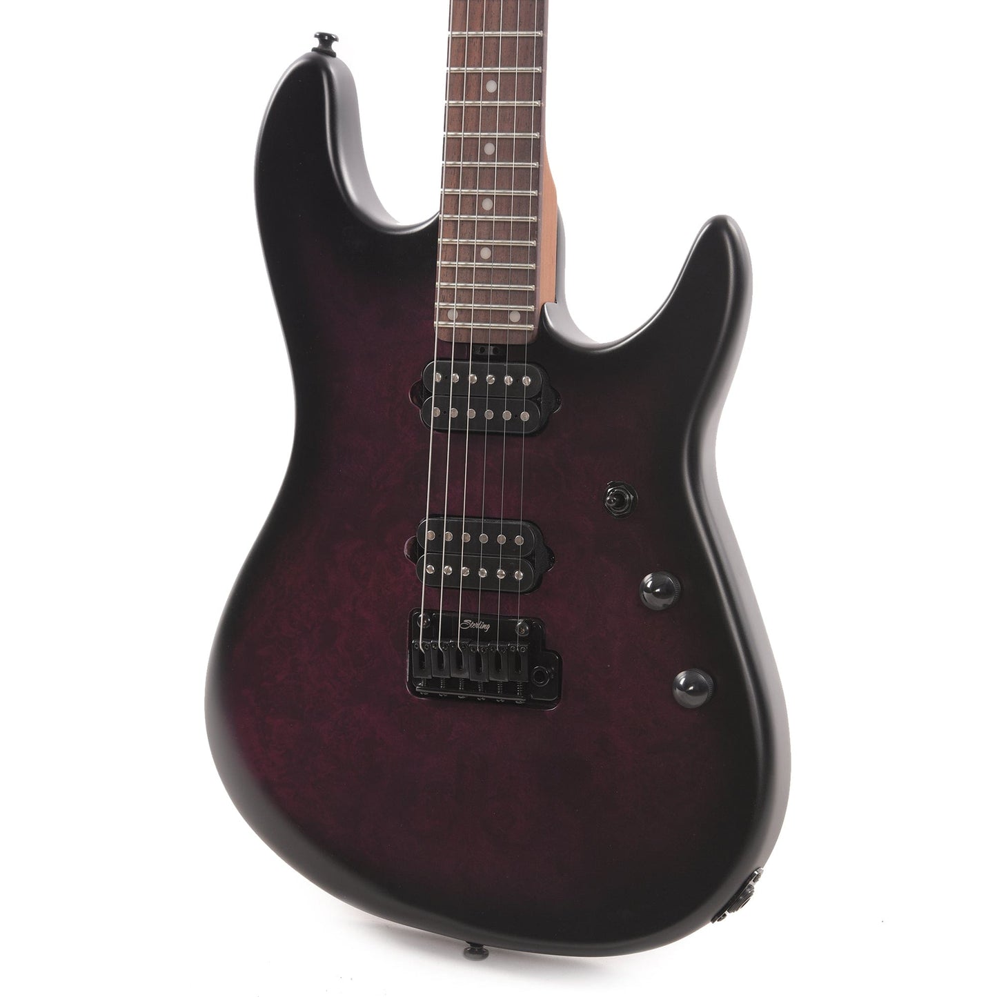 Sterling by Music Man Jason Richardson Cutlass Cosmic Purple Burst Electric Guitars / Solid Body